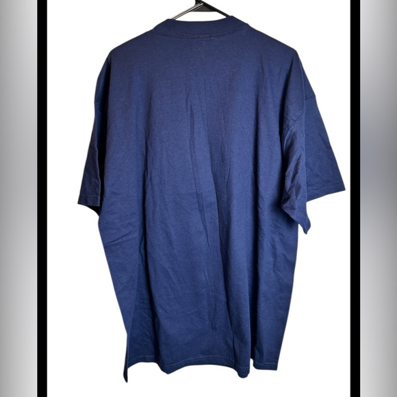 Vintage Mickey Mouse Patch Disney T-shirt 100% Cotton Made In USA Size L/XL - Picture 5 of 5